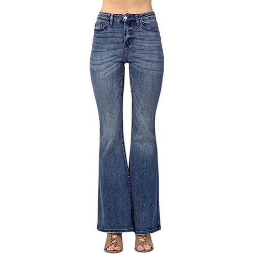 Judy Blue - High Rise Flare Jeans - Sandi's Beachwear