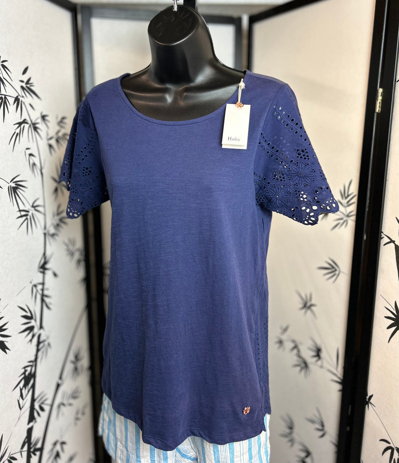 Hatley- Eyelet Tee