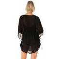 Penbrooke Take Cover Fitted Flutter Sleeve Cover Up Dress - Sandi's Beachwear