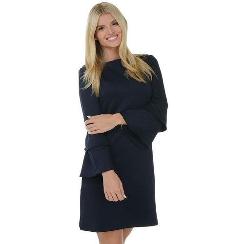 Chelsea Gunn Designs Deep Sea Double Bell Dress - Sandi's Beachwear