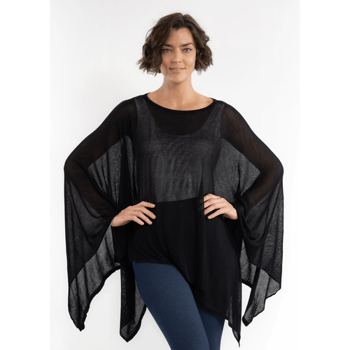 Elietian - Lady Like-Lightweight Poncho - Sandi's Beachwear