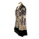 Kamana - Leopard Velvet Cardigan - Sandi's Beachwear