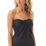 Vince Camuto - Bandeau Tankini Swim Top - Sandi's Beachwear