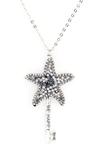 Good Works - Be Happy Star Key Necklace - Sandi's Beachwear