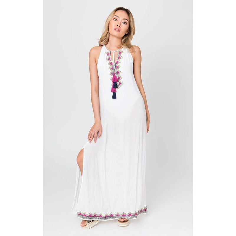 Pia Rossini Mandalay Maxi Dress Multicoloured - Sandi's Beachwear