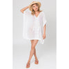 Pia Rossini Jakarta Cover Up White - Sandi's Beachwear