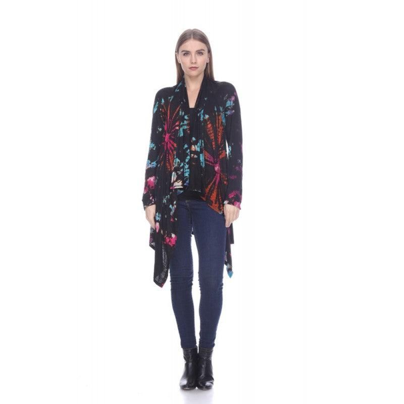 Rising International - Cotton Candy Dye Cardigan - Sandi's Beachwear