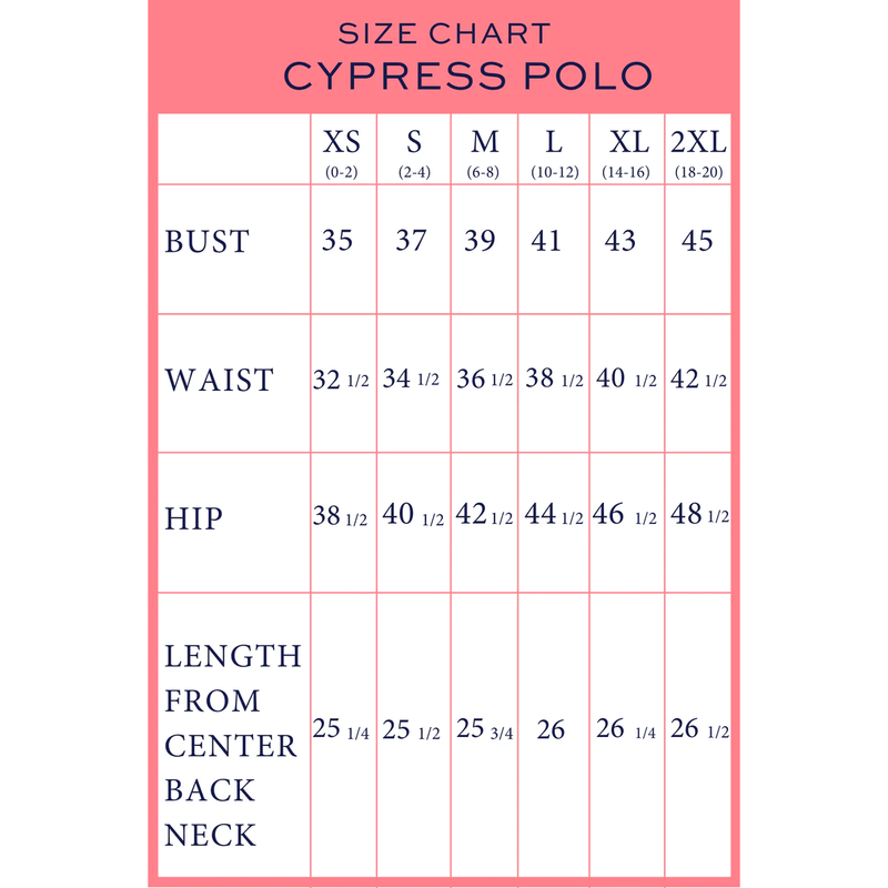 Katherine Way - Cypress Polo - Sandi's Beachwear