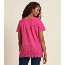 Hatley- Eyelet Tee - Sandi's Beachwear