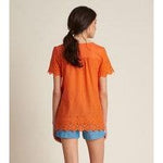 Hatley- Eyelet Tee - Sandi's Beachwear
