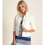 Hatley-Crop Jacket-Denim - Sandi's Beachwear