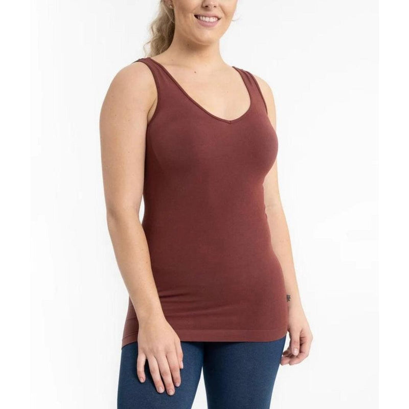 Elietian-V-Neck/Scoop Neck-Short Cami - Sandi's Beachwear