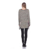 Kamana Beige Multi-Color Long Sleeve Tunic - Sandi's Beachwear