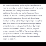 Katherine Way - Sawgrass Shorts Palm Leaves - Sandi's Beachwear